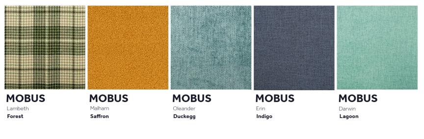 Mobus fabric colours